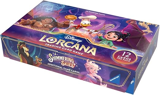 Lorcana Shimmering Skies TCG Display 24 Boosters