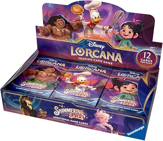 Lorcana Shimmering Skies TCG Display 24 Boosters