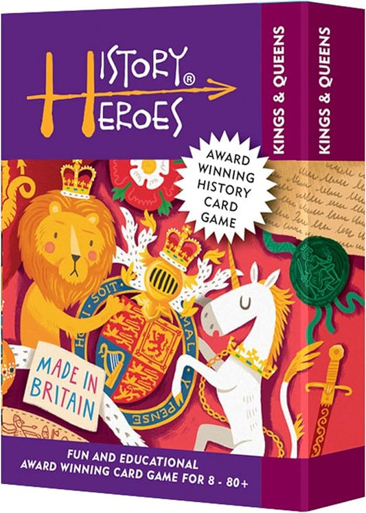 Kings & Queens - History Quiz Card Game