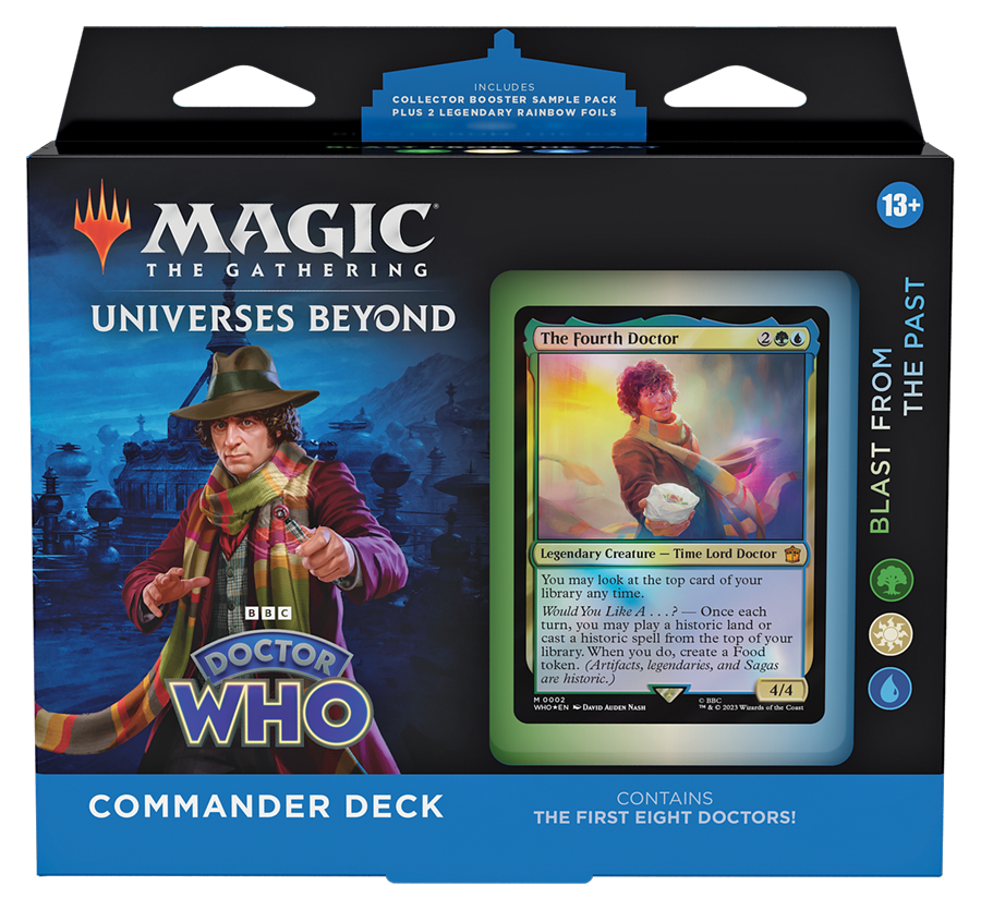 Magic The Gathering - Doctor Who Commander Deck - Blast From The Past Doctor Who