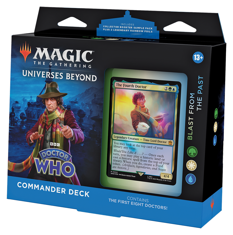 Magic The Gathering - Doctor Who Commander Deck - Blast From The Past Doctor Who