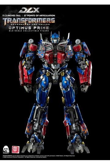 Transformers: Revenge of the Fallen DLX Action Figure 1/6 Optimus Prime 28 cm