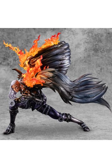 One Piece Portrait Of Pirates WA-MAXIMUM PVC Statue Beasts Pirates All-Stars King 33 cm