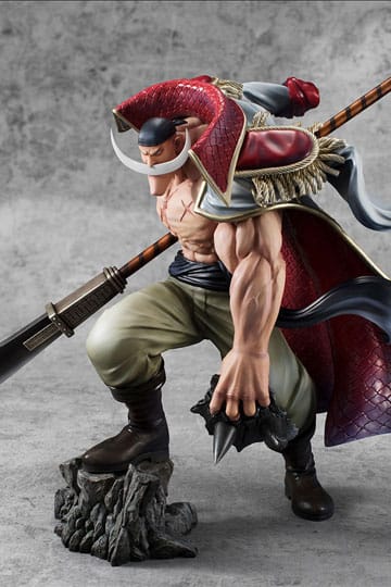 One Piece P.O.P NEO-Maximum PVC Statue White Beard Edward Newgate Super Limited Reprint Ver. 30 cm