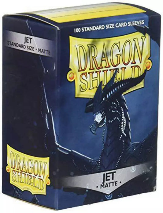Dragon Shield-Jet-Matte Sleeves-Standard Size